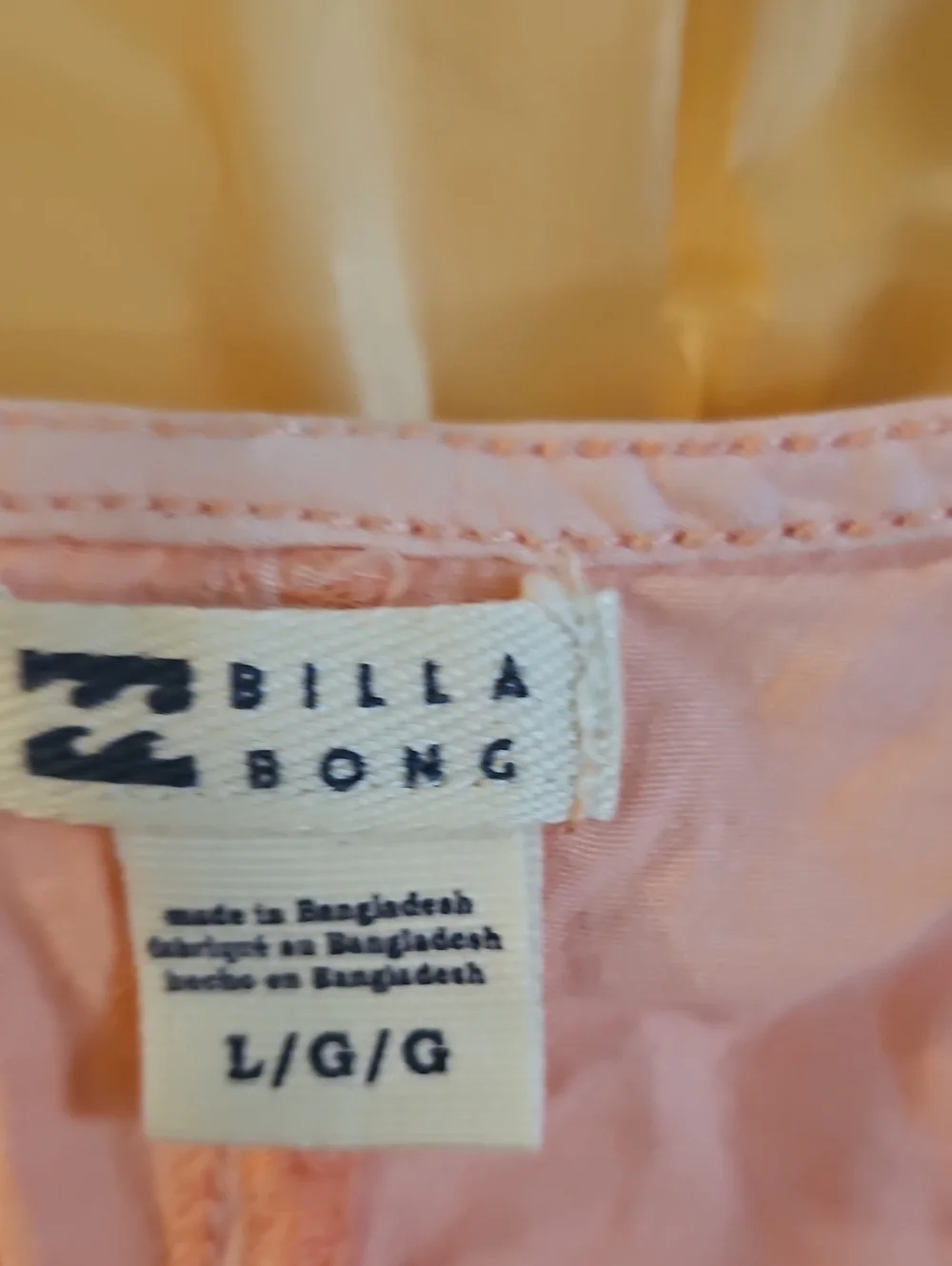 Billabong Girls’ Wave Watch Romper: Apricot Blush: New With Tags: Size L